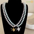Elegant Vintage Pearl Beads Fashion Necklace for Women