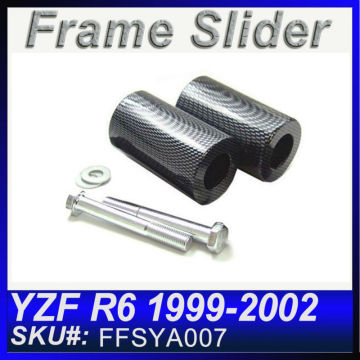 Voor Yamaha YZF R6 1999-2002 Logo frame Sliders Motorfietsschuifregelaars FFSYA007