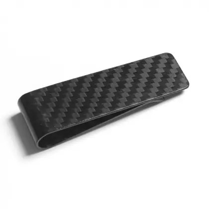Carbon fiber money clip S size