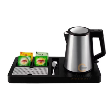 Durable ABS Plastic Tea Tray Wholesale Food Grade Rapid Boiling 800ml Hotel Electric Kettle
