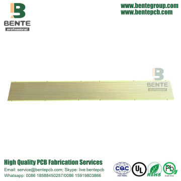 ロングストリップ2層PCB FR4 Tg135 PCB低コストPCB ENIG