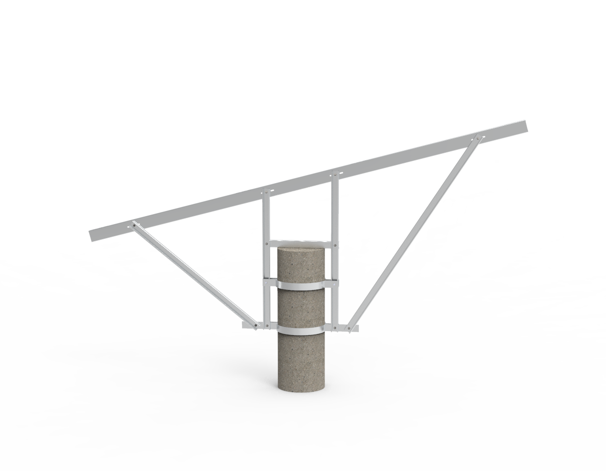 Solar C-Shaped Steel Guide Rail