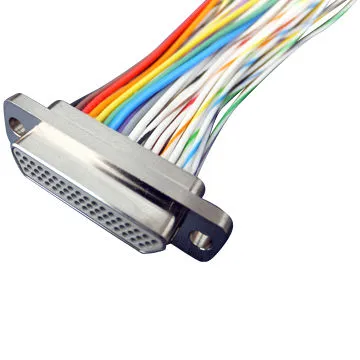Micro-miniature D Connector with Pigtail