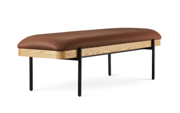 Soft Square-Top Bed Bench