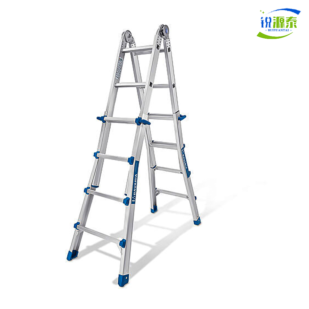 Escalera telescópica de aluminio