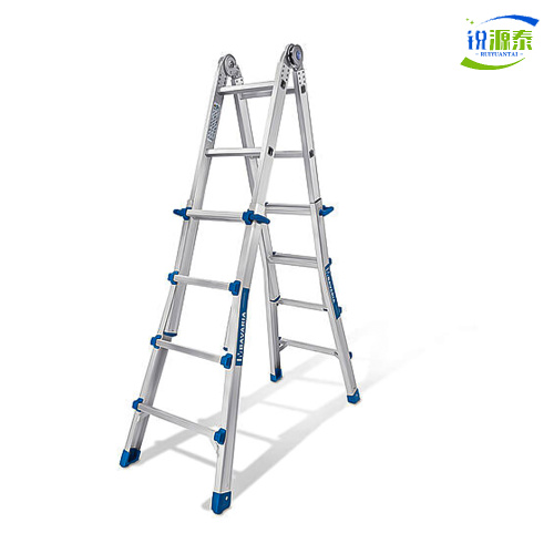 Escalera telescópica de aluminio