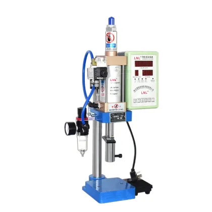 1000kg Mini Single Pneumatic Hole Press Riveting Machine