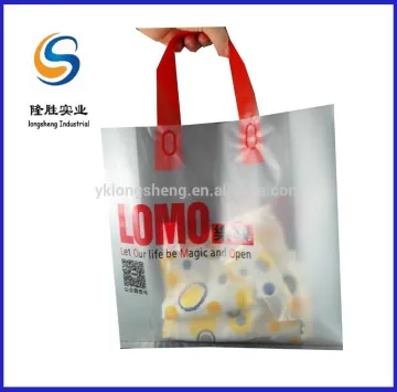 semi transparent flexiloop carrier bag
