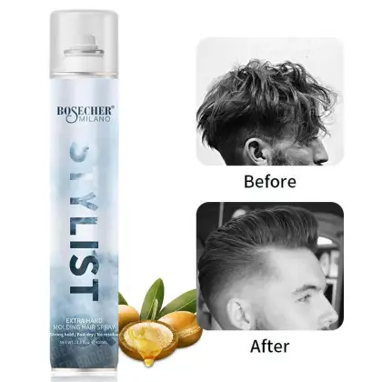 Mens Hair Styling Spray - Professional Hair Strong Holding Spray