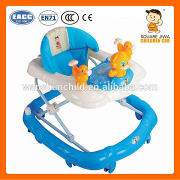 812 duck toy three stage height adjustment baby walker with braker