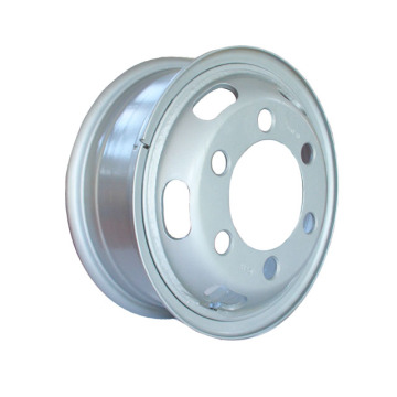 steel tube truck wheels rim 6.00-16 for truck tire size 7.5 R 16 for trailer and truck