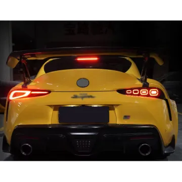 LED Tail Light Assembly Plug and Play Upgrade for Toyota GR Supra Mk5 2019-2024