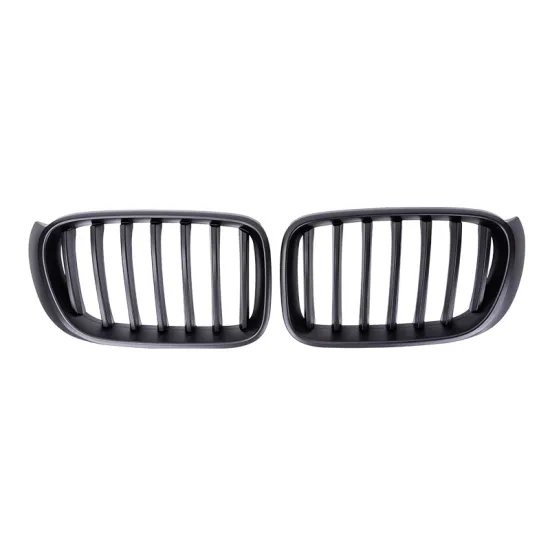 Single Salt Matte Black ABS Front Bumper Grille for F25/F26 Cars (2014-2017)