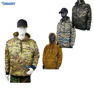 Factory Price Nylon Fabric Waterproof Hooded Pullover Men's Woobie Hoodie