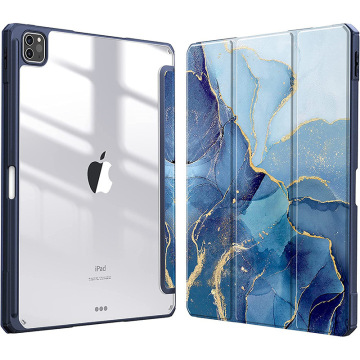 Luxury Marble Tablet Cases for Various iPad Models (2018-2021)
