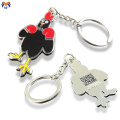 Manufacturing wholesale metal business customized keychain