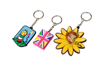 Custom Cartoon Metal Key Ring For Fans