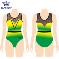 Prilagođena sublimirana gimnastika Leotard