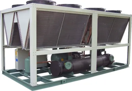 Air conditioning unit, air cooled chiller, air source chiller unit
