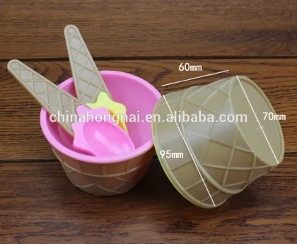 ice cream bowl plastic ice cream cup