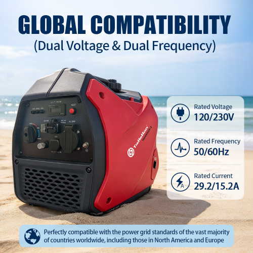 Générateur d'onduleur portable 3,5 kW double tension