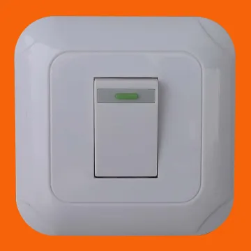 Один групповой переключатель и 2-контактная розетка (F5019)