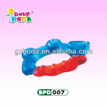 colorful hot sale high quality silicone baby teether 2015