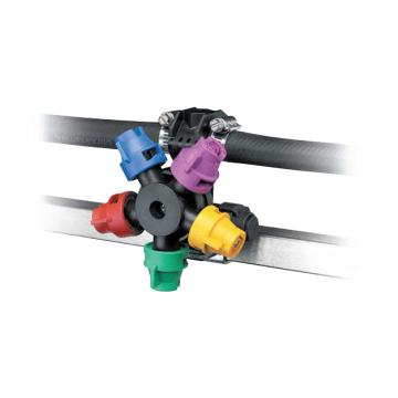 High Flow Boom Spray Nozzle with Fertilizer Outlet for Agriculture and Gardening