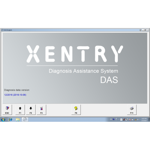 V2016.12 Xentry Das HDD Software