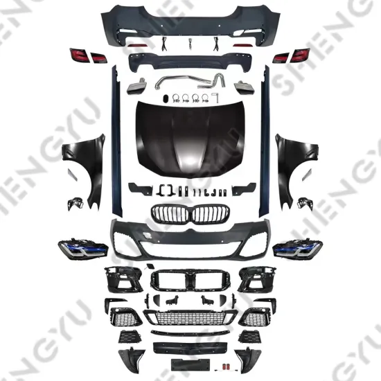 Auto Body Kit for BMW 5 Series F10/F18 2011-2017 to G30/G38 - Front Rear Bumper Grille Hood Fenders Lamps