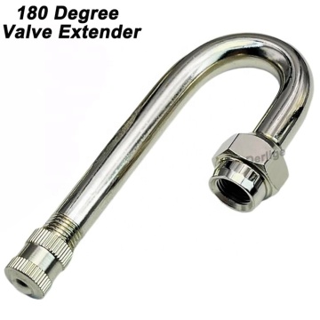 180 Degree Metal Valve Stem Extender for Trucks and RVs