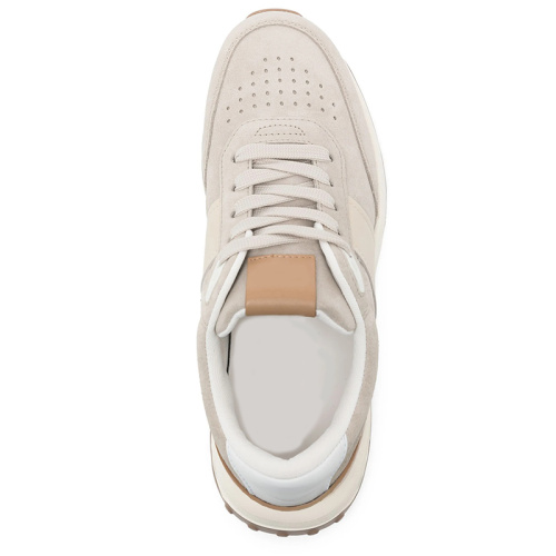 Comfortable Men's Faux Fur Casual Sneakers