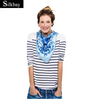Custom Printed Silk Scarves in Hangzhou