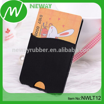 Self Adhesive Silicone Card Pocket for Smart Phone