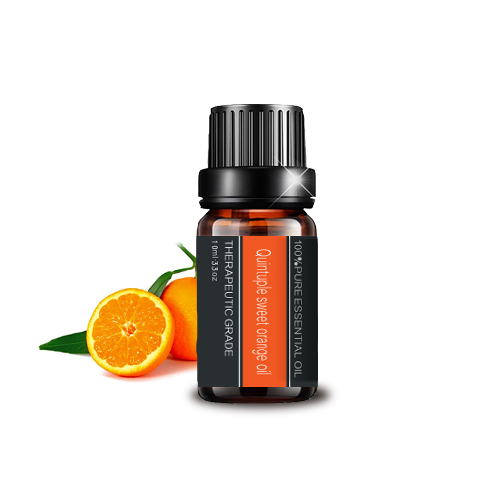 क्विंटुपल मीठा नारंगी आवश्यक तेल शुद्ध प्राकृतिक त्वचा देखभाल