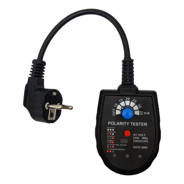 European Standard Socket Tester with GFCI Function for Home Renovation