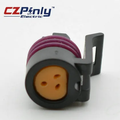 Delphi PBT PA66 Female Fuel Pressure Sensor Auto Connector 12078090