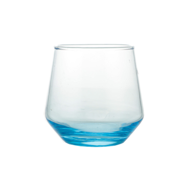 Customizable Glass Coffee Cups with Diverse Color Options