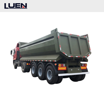 Factory Price 3 Axles 30CBM Dump Trailer With Good Hydraulic Cylinder