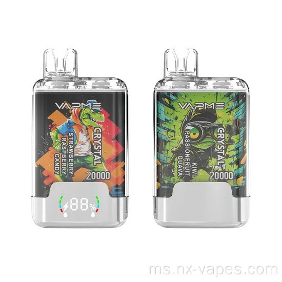 Vapme Crystal 20000 Puff Vape Pucuk
