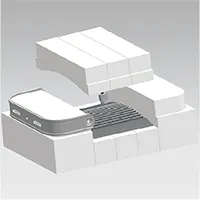 UL listed aluminum 80W aisle cold storage LED High Bay Lighting