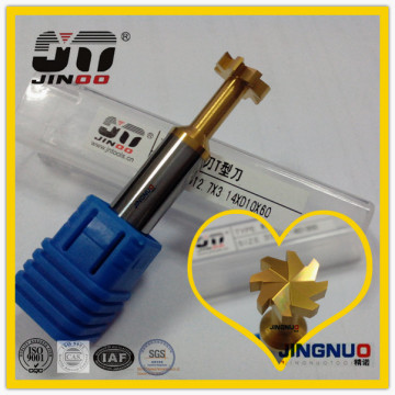 Solid Carbide T-Slot End Mills for Milling Groove