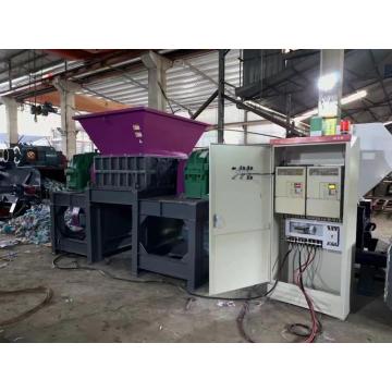 Plastic Shredder Shredder-machines met dubbele as