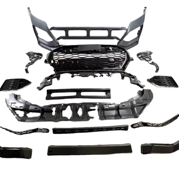 Upgrade Your Audi Q8 2018-2022 with RSQ8 Body Kit - Front & Rear Bumper, Grille, Rear Lip, and Throat