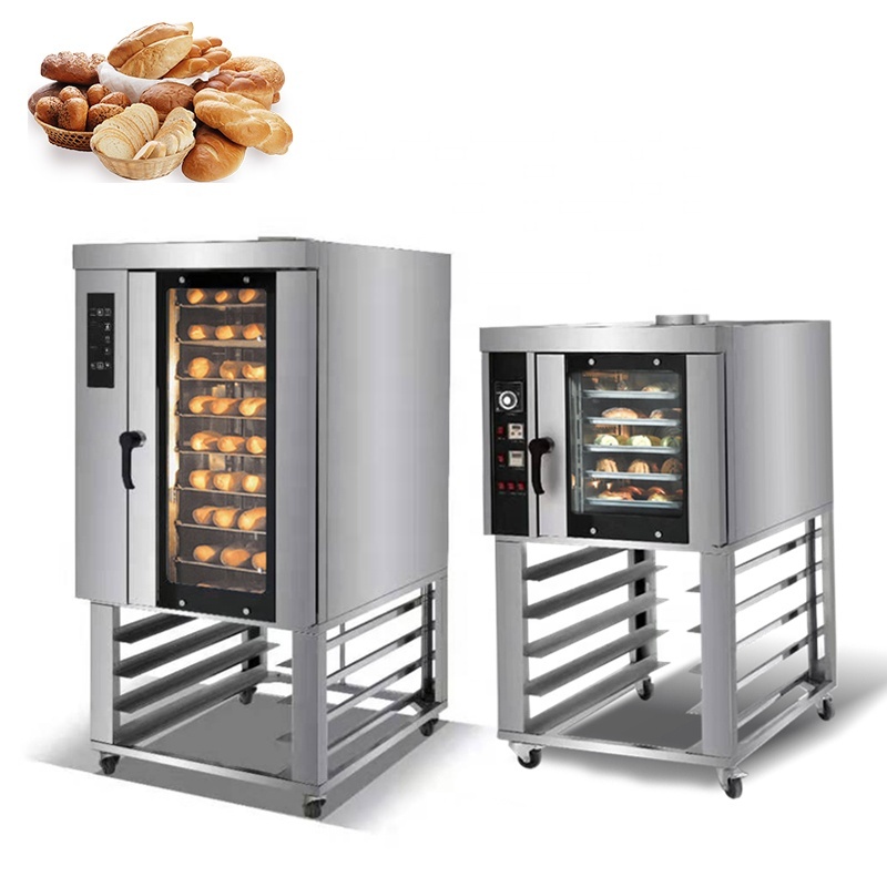 Electric Industrial Convection Oven with Steam for Baking Bread