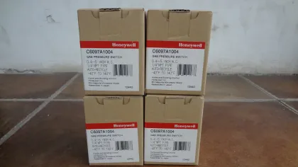 Honeywell C6097A1004 Pressure Gas Switch: Adjustment and Differential Pressure Control