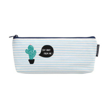 Free sample customized pencil case with zipper