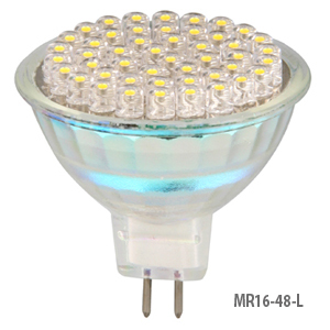 GU5.3 MR16 48 LED spot lamp