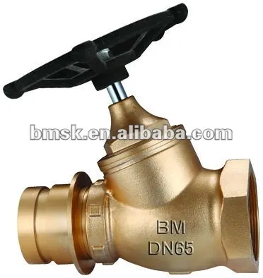straight through thread fire hydrant valve,handwheel,copper alloy,stainless steel