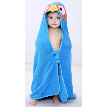 Customized logo microfiber soft swim robe